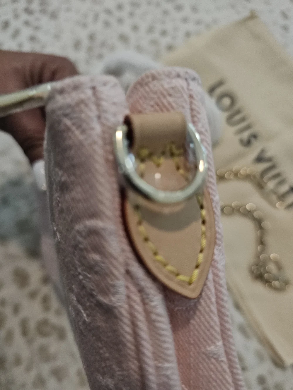 Louis Vuitton soft pink